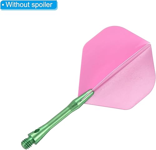 Miniatura 4 de PATIKIL Eje de dardo, rosca mediana de 2BA de aluminio, tallos de dardos accesorios de lanzamiento para punta de acero