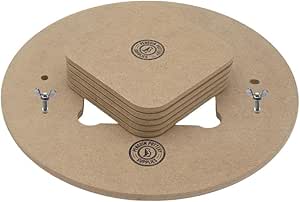 Penguin Pottery Bats 14 Inch Pottery Bat System with 5 Square MDF Inserts