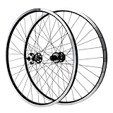 KUNYOS 26/27.5/29 Pulgadas MTB Mountain Bike Juego De Ruedas Delanteras Y Traseras con Doble Disco De Seis Agujeros,26inch