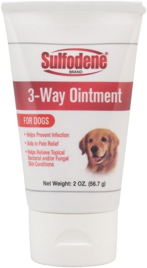 Sulfodene 3-Way Ointment Topical Pain Relief Cream for Dogs 2oz