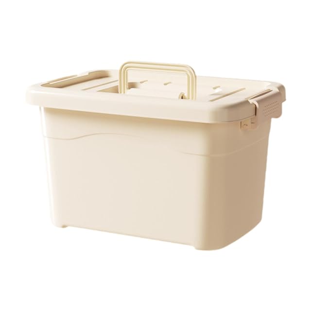 Storage Box Storage Organizer Supplies with Lid Desk Organizer Storage Container Toy Organizer for Countertop Office Supplies S