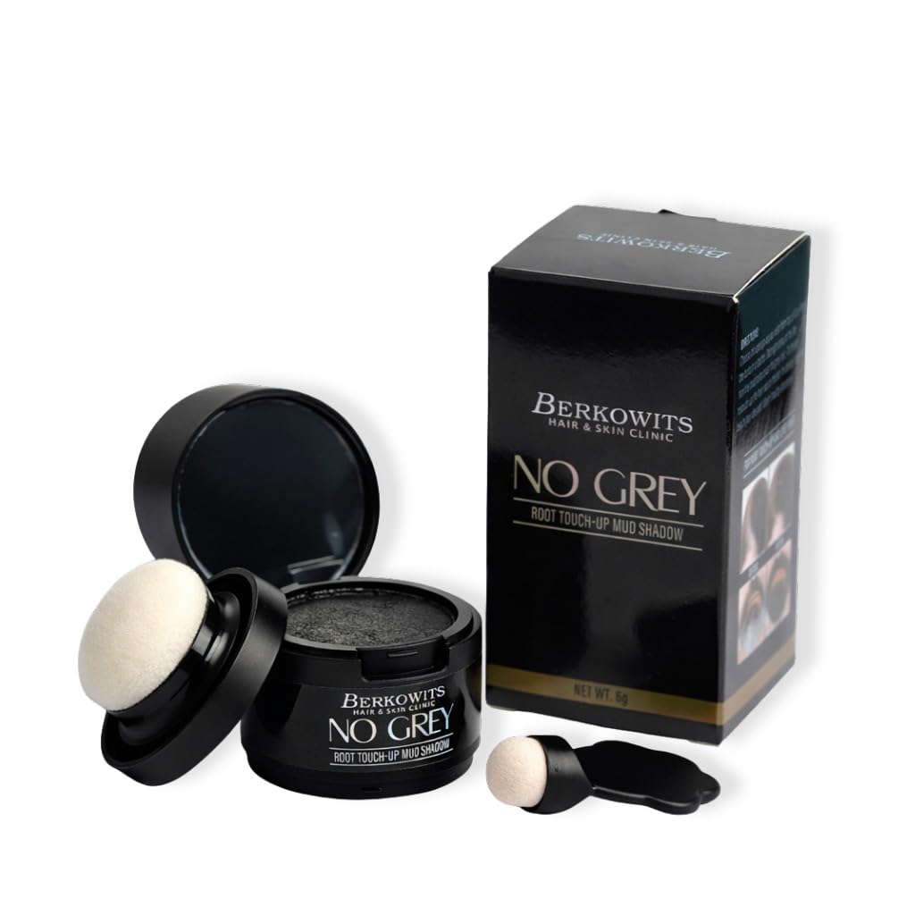 No Grey Root Touch-Up Mud Shadow | Black & Dark Brown | 6gm (Black)-image-8