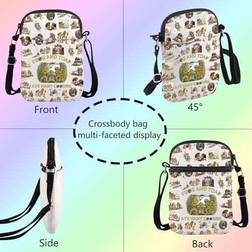 FOTAP Frog Novel Merchandise Toad Crossbody Bag Frog Fans Gift Toad Character Shoulder Bag4