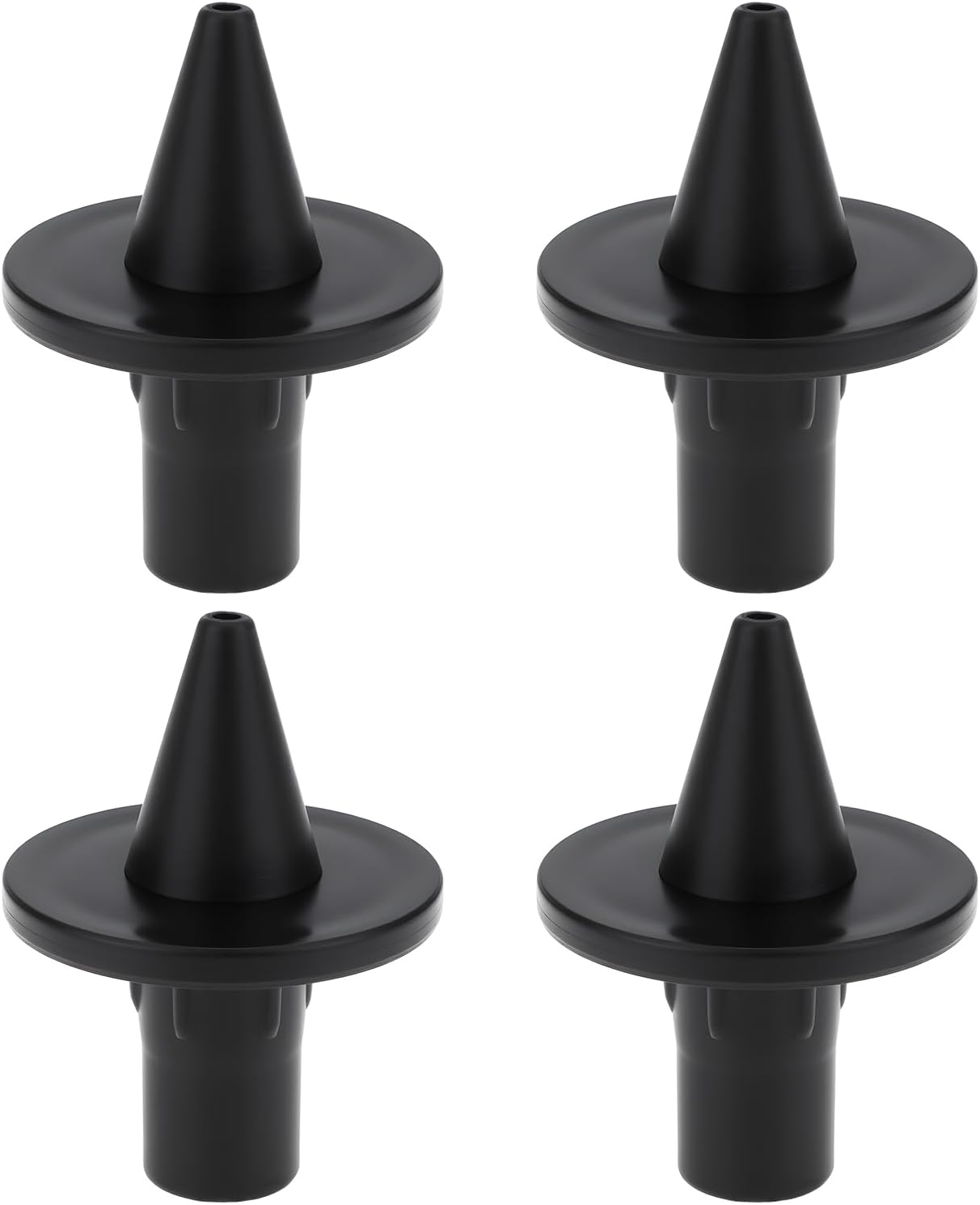 4X Pole End Spike Foot Stops 3/4 Inch for 19mm Diameter Iron Pole Travel Caravan Sunshade Tent