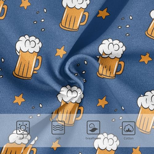 Girls' Underwear Beer Stars Cotton Stretch Comfort Toddler Panties3