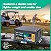 36V Lithium Battery 105A Lifepo4 Golf Cart Batteries Built-in Bluetooth and 200A BMS,Supports 3C Discharge Peak Current 600A,Up to 6000+ Deep Cycle,Perfect for Golf Carts,Trolling Motor,Marine