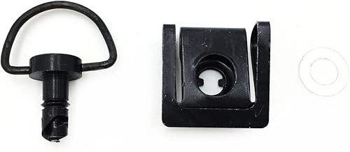 Miniatura 7 de HASkulle Piezas de motocicleta negro liberación rápida carrera estilo Dzus motocicleta 14 vuelta carenado sujetador 0.591 in D-Ring Pins 2pcs,