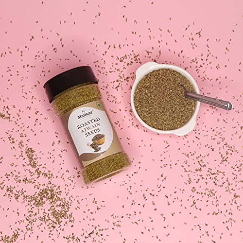 Image of Malikaz' The Royale Taste Roasted Ajwain Seeds, 100 g (Pack of 3)