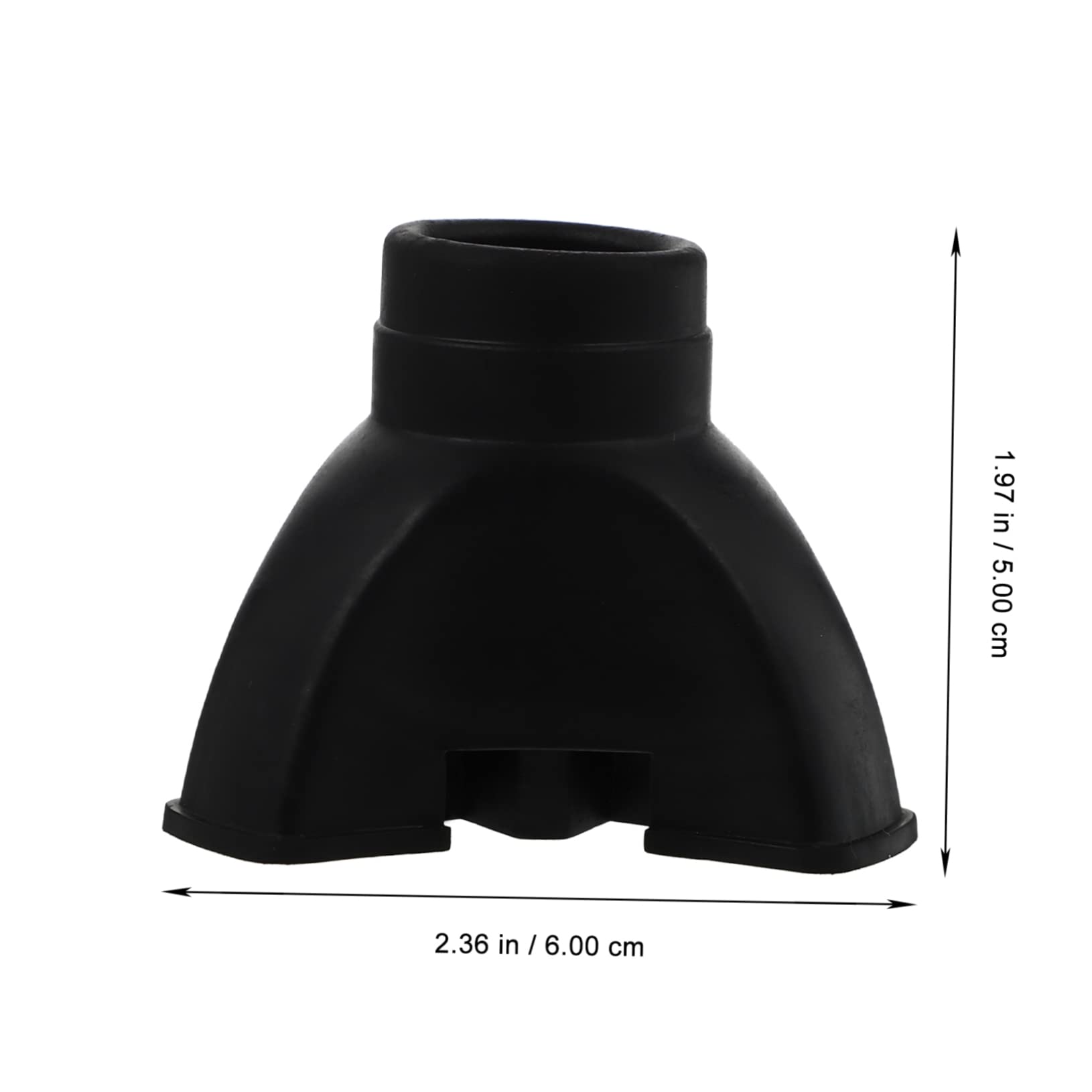 Healeved Rubber Tip Covers for Walking Sticks Crutch Pads Anti-Slip Trekking Cane Tip Protectors