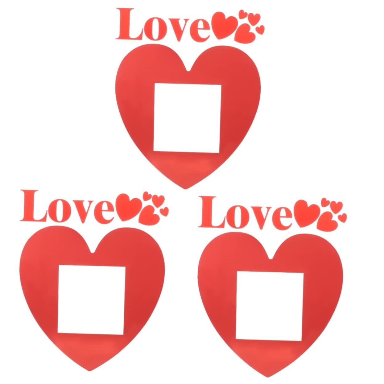 Autocollants de commutateur Saint-Valentin Housoutil : 6 ensembles de stickers muraux coeur