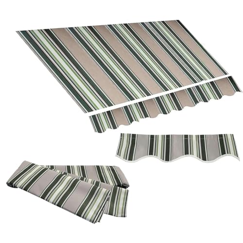 Lona parasol resistente de tela impermeable para toldo de patio 2