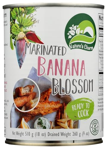Nature's Charm Marinated Banana Blossom, 18 oz (Pack of 6)