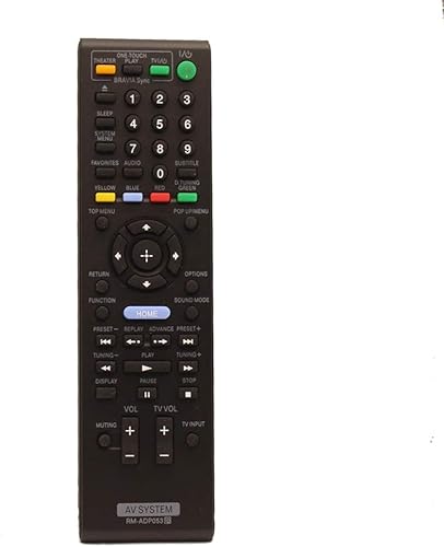 Nuevo RM-ADP053 1-487-647-11 Reemplazado Control Remoto Ajuste Para Sony BDV-E370 BDVF500 BDV-F7 HBDE570 Receptor de Audio/Video Sistema AV