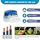 Berdso 30 x Kabelverbinder wasserdicht Fettklemmen mit Gel Anschlussklemmen für Mähroboter Garten Outdoor