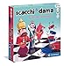 Clementoni- Gioco da Tavolo-Dama e Scacchi-(Versione in Italiano) -Made in Italy, 6 Anni+, 16292
