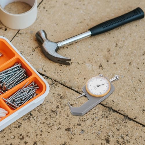 Ipetboom Medidor de Espesor de Precisión Portátil: Herramienta para Medir Espesor de 0-10mm para Construcción y Soldadura - Micrómetro de Alta Precisión miniatura 4