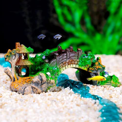 Axinyue Resin Aquarium Decoration Aquarium Decoration,Aquarium Ornament Cave Aquarium,Aquarium Decoration Cave Aquarium,Model for Garden Decor Fish Tank Landscape Accessories - Image 4