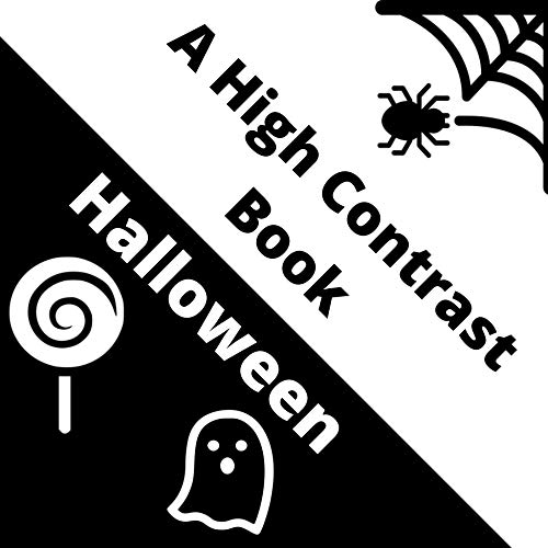 High Contrast Book For Baby Halloween (A High Contrast Book) Kindle