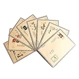 Tamaño:12,5 cm x 17,5 cm. 24 pcs/lot Nmini Retro Vintage Papier kraft enveloppes carte cadeau Envelop