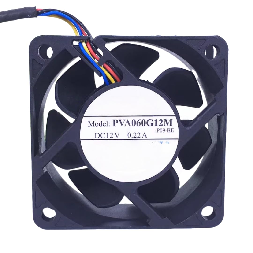 CZVJUKBYP PVA060G12M DC12V 0.22A 6025 Cooling Fan 60x60x25MM