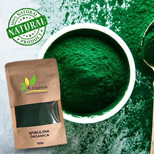 Spirulina 100% Pura Premium À Orgânica (100)