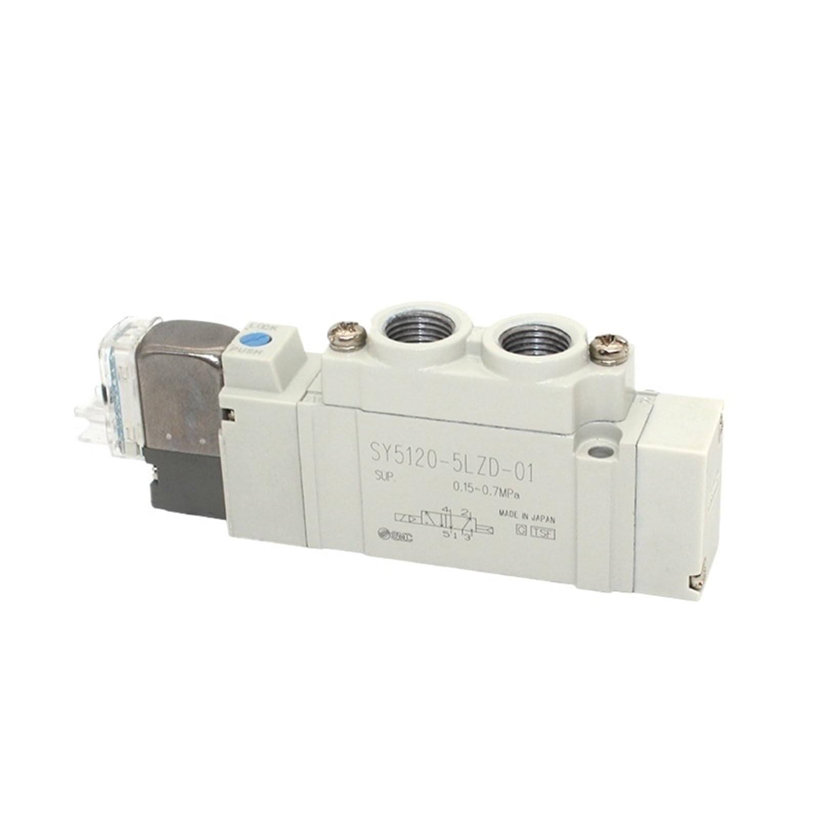 Distributeur SY5220 avec bobine 5LZ haute fréquence pour automatisme précis