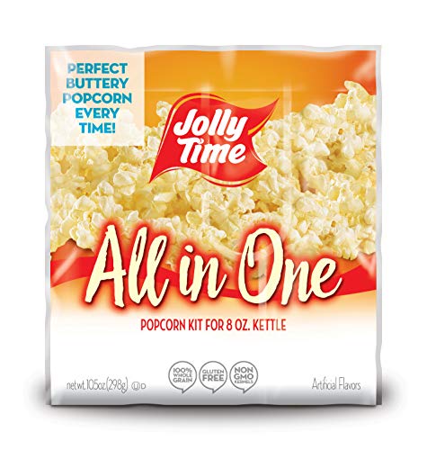 JOLLY TIME All in One Kit for 8 oz. Popcorn Machine | Portion