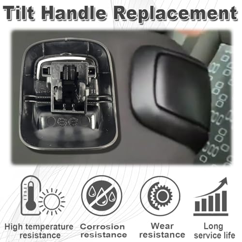 ZAMDOE Fiesta MK6 Sitz Neigung Griff Kipphebel vorne Links 1417521 für Ford Fiesta Fusion VI MK5 (2002–2012), 3-türige Schräghecklimousine Sitzverstellung Links Beifahrerseite Kippgriffe
