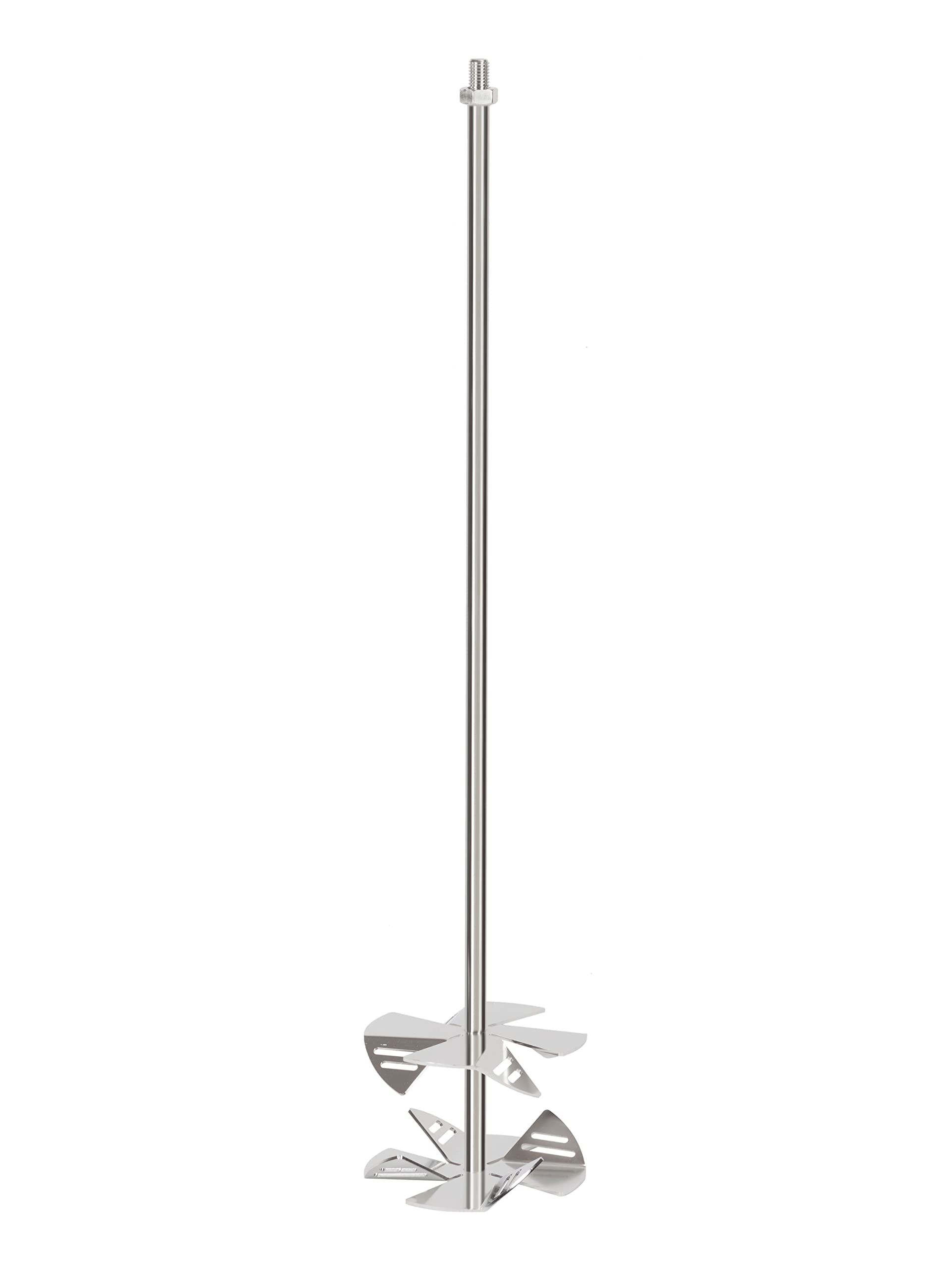 epi Agitador I 150 GN de acero inoxidable V2A, cesta para mezclar Ø 150 mm, vástago M14 x 2,0, longitud 750 mm