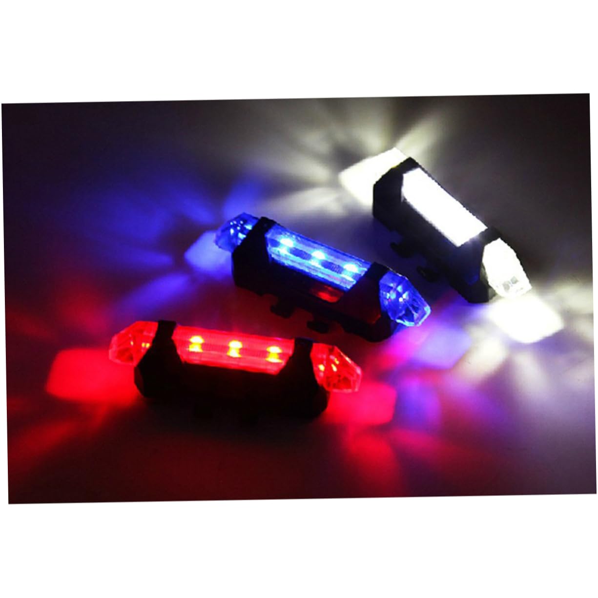 BESTonZON USB Rechargeable Bike Tail Light Modes High Brightness LED Rear Light for Safe Night Riding Fits Seat Post with Hours Usage Per Charge