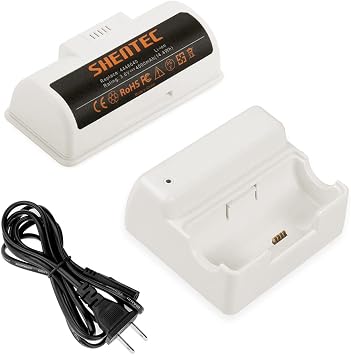 Shentec 3.6V 4000mAh Battery kit Compatible with iRobot Braava Jet 240 | Floor Mopping Robots, Li-ion Battery1 Battery + Charger