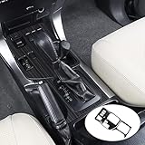 Stainless Steel Gearbox Cover for Lexus GX 470 GX470 2003-2009 2008 2007 2006 2005 2004 Upgrades Interior Decoration Accessories (Black Button)