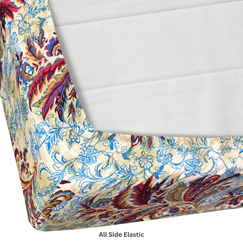 Image of Signature Reversible Super Soft Double Bed Comforter /Quilt Set 350GSM 88x90 inches, and Fitted Elastic Bed Sheet with Pillow Covers (Trendsetter, Fitted Bedsheet with Pillow Covers Only)