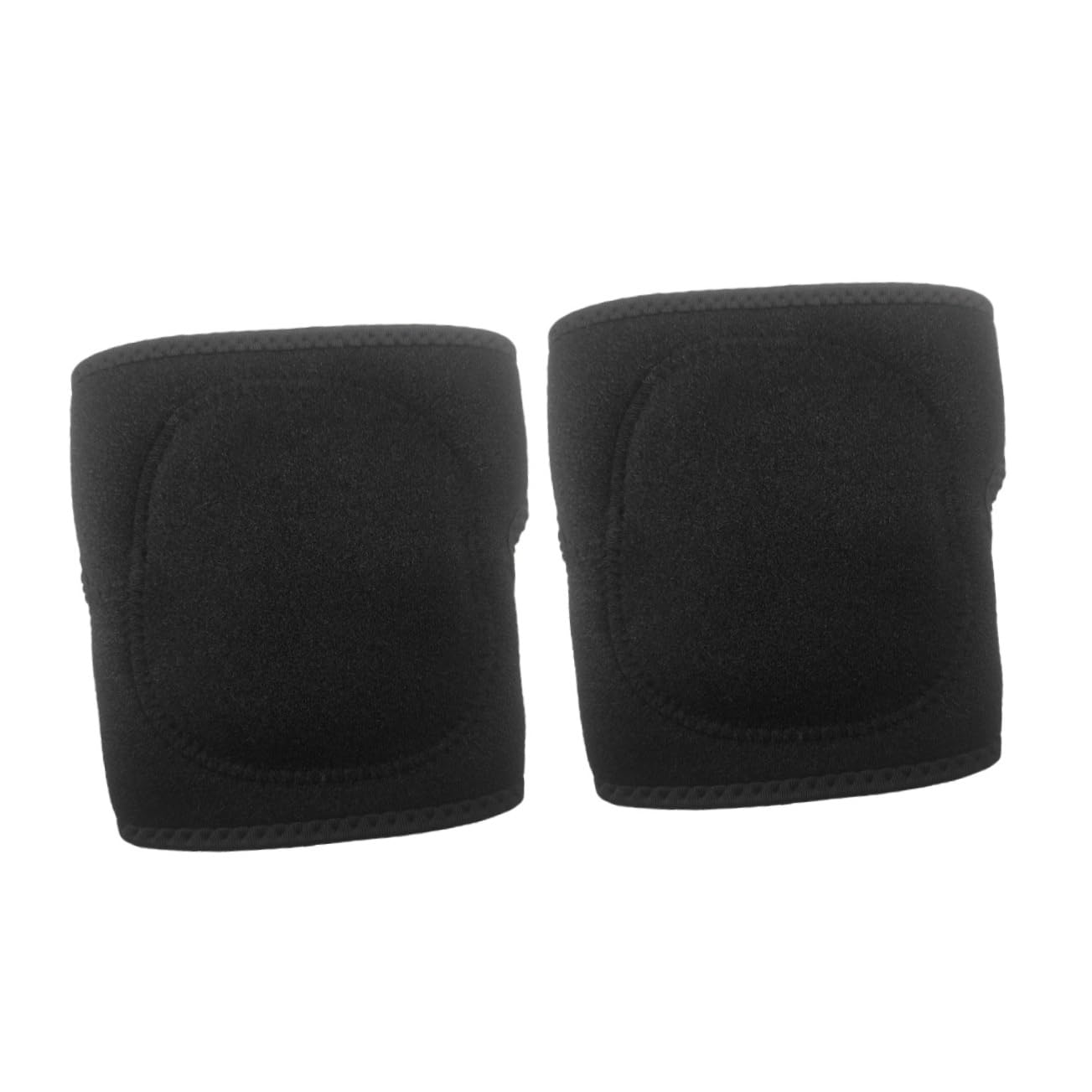 Mikikit Elastic Protective Pads for Women Men Thickened Knee Pads for Running Basketball Cycling Fitness Diving Volleyball Women