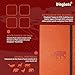 Dingbats - Wildlife Lined Pocket Notebook, Orange Tiger, A6 - Hardcover - Cream 100gsm Ink-Proof Paper - Includes Pocket, Elastic Closure & Bookmark