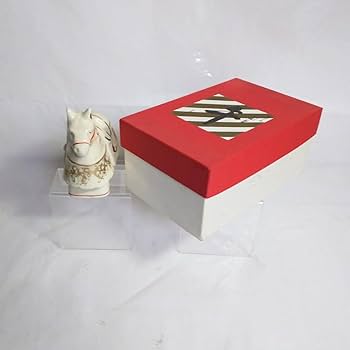 Amazon.co.jp: たち吉 縁起物 午 置物 馬 陶器 午年 干支