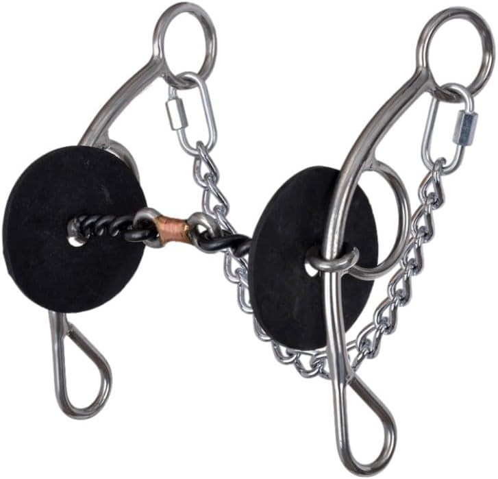 Reinsman Little S Hackamore - Rope Nose - Stage B - Horse or Arabian Size