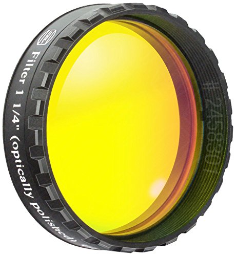 Baader Planetarium Yellow 495Nm Long-Pass Filter, 1.25" Eyepiece #TOP5