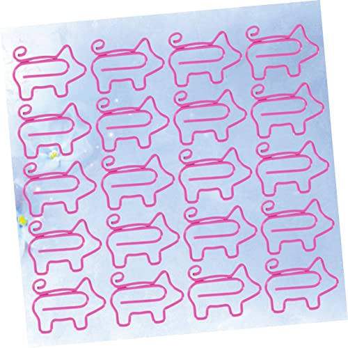 Nusitou 90 Pcs Kids School Supplies Kids Office Supplies Metal Folder Colorful Paper Clip Clips Planner Paper Clips Bookmark Organizer Binder Office Paper Clip Metal Paper Clips Child Pin #TOP2