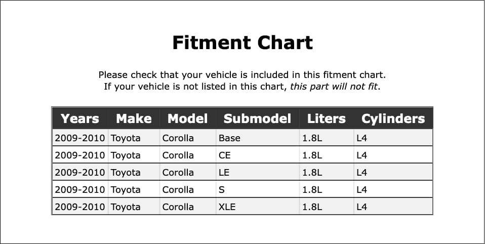 Miniatura 2 de Válvula de control del compresor del AC compatible con Toyota Corolla 1.8L L4 2009 2010 PC-977852