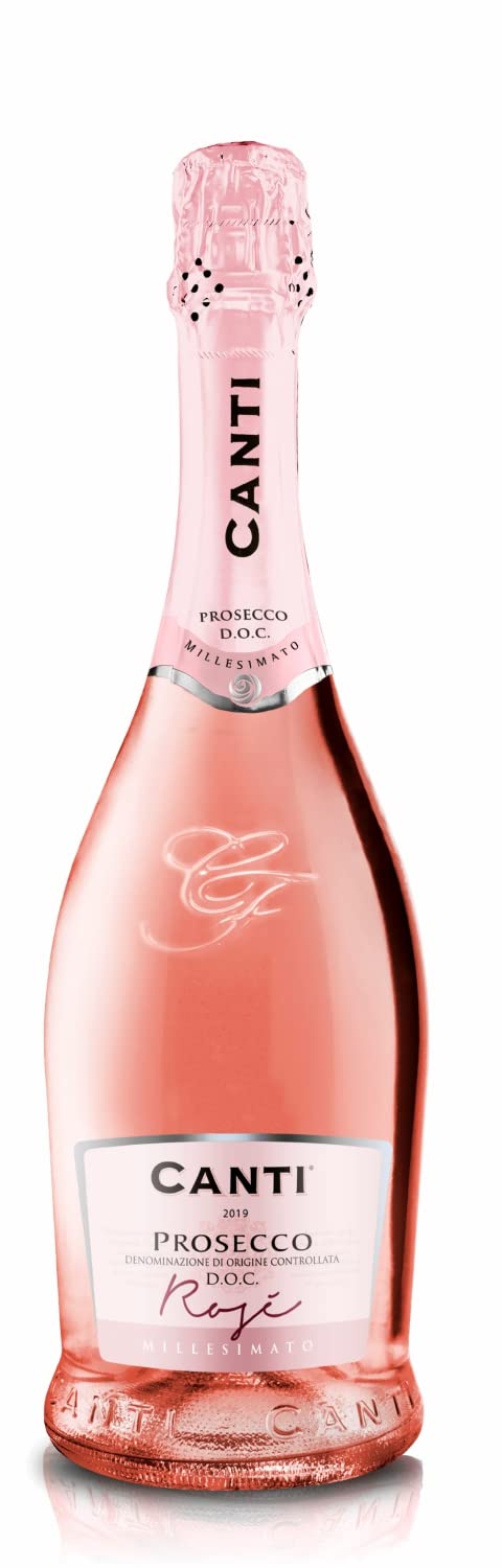 Canti Prosecco D.O.C. Rose Millesimato, Fresh and Sweet Taste, 750 ml