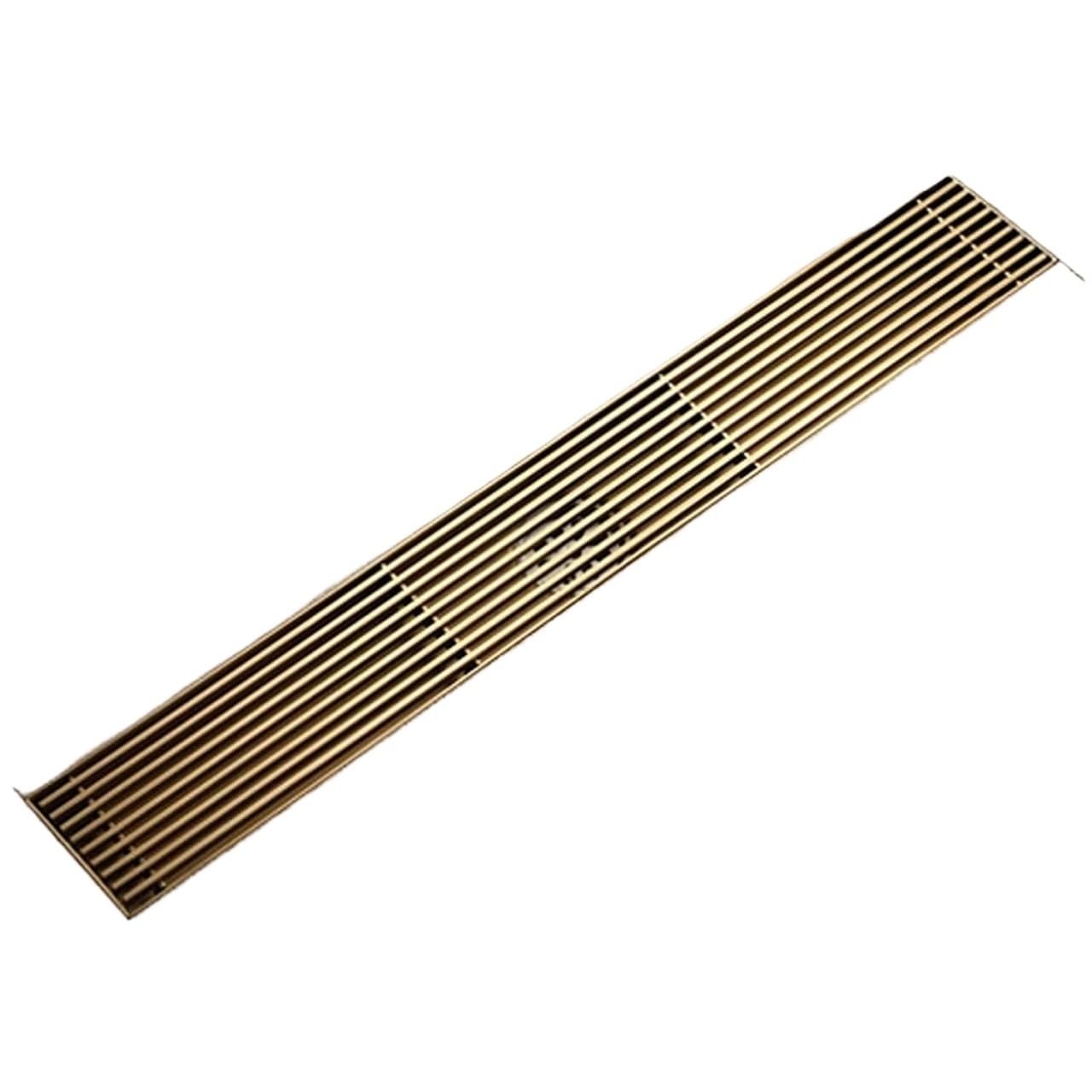 Linear shower drain, Shower Floor Drain，Linear Drain,304 Stainless Steel Rectangle(Bronze)