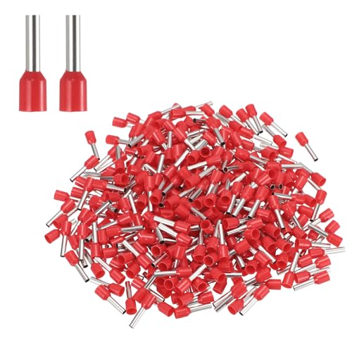 Embouts AWG12 à sertir de précision en cuivre isolé VE 40-12 pour système industriel