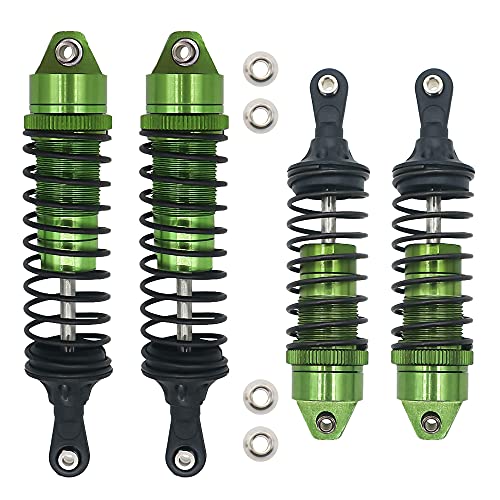 RCAWD For Traxas Slash Front Rear Shocks 1/10 Rustler Stampede VXL 4x4 2WD 4WD Upgrades Part(Green) - Image 2