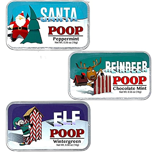 The Lakeside Collection Novelty Mint Tins - Character Poop