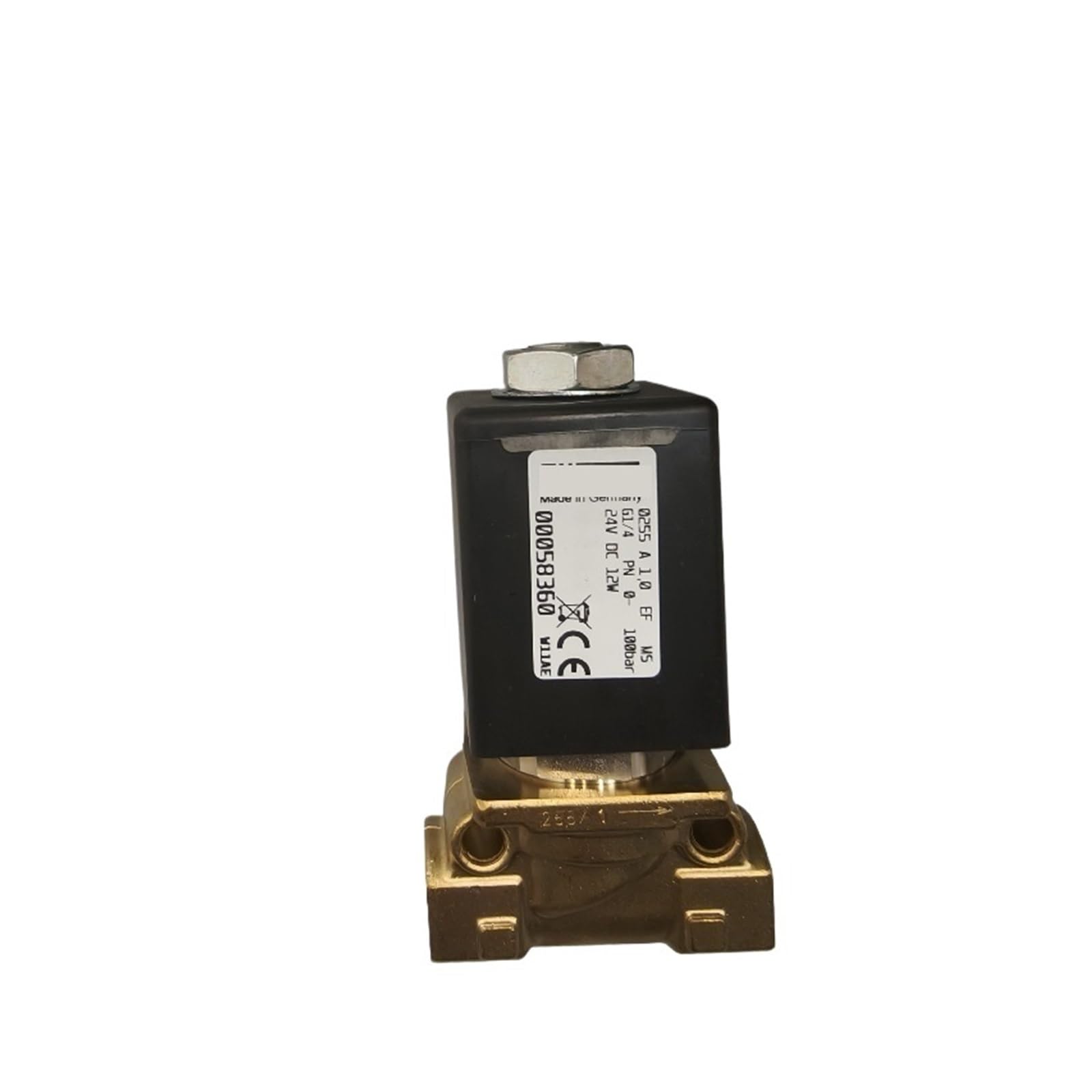 Solénoïde G1/4 Normalement Fermé 24 V CC électrovanne 0255 00058360