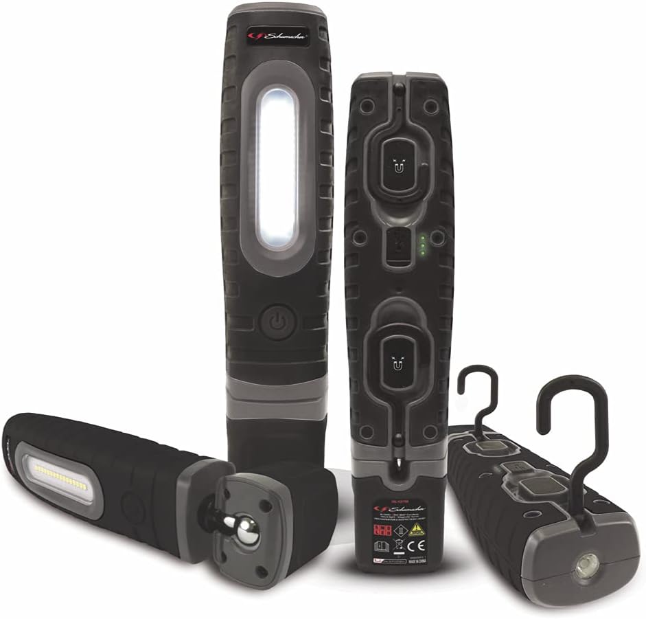 Free Shipping 🛒 Schumacher SL137BU 360 Degree Plus Cordless Work Light, Black - 600 Lumens, 3W Directional Lighting - 360-Degree Swivel and Tilt, Ultra-Bright Flash Deals - 50% OFF Schumacher SL137BU 360 Degree Plus Cordless Work Light, Black - 600 Lumens, 3W Directional Lighting - 360-Degree Swivel and Tilt, Ultra-Bright