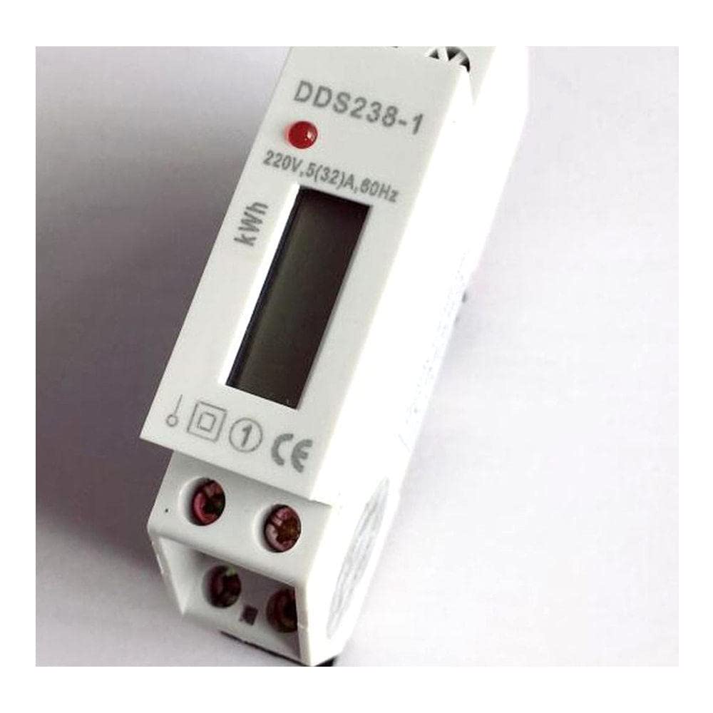 Dds238-1 230vac 5(32)a 50hz Single Phase Din Rail Kwh Watt Hour Energy Electroni