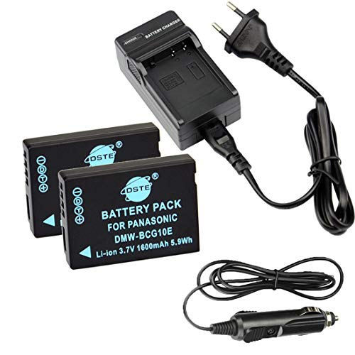 DSTE 2-pacco Ricambio Batteria + DC57E