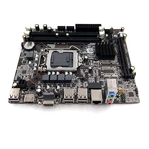 Vereen H55 Moderkort LGA1156 för I3/I5 CPU med SATA & Brytkabel